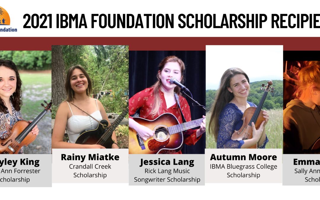 IBMA Foundation announces five college scholarship recipients for fall 2021 semester