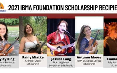 IBMA Foundation announces five college scholarship recipients for fall 2021 semester