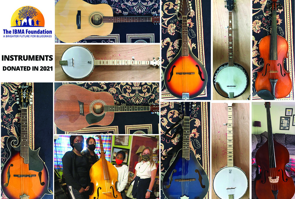 Have you thought about donating those instruments in your closet to the IBMA Foundation?