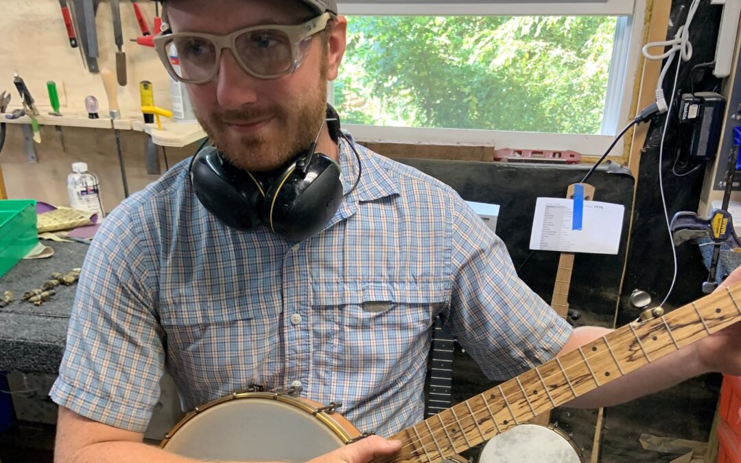 Donor profile: Patrick Sawyer, Pisgah Banjo Company