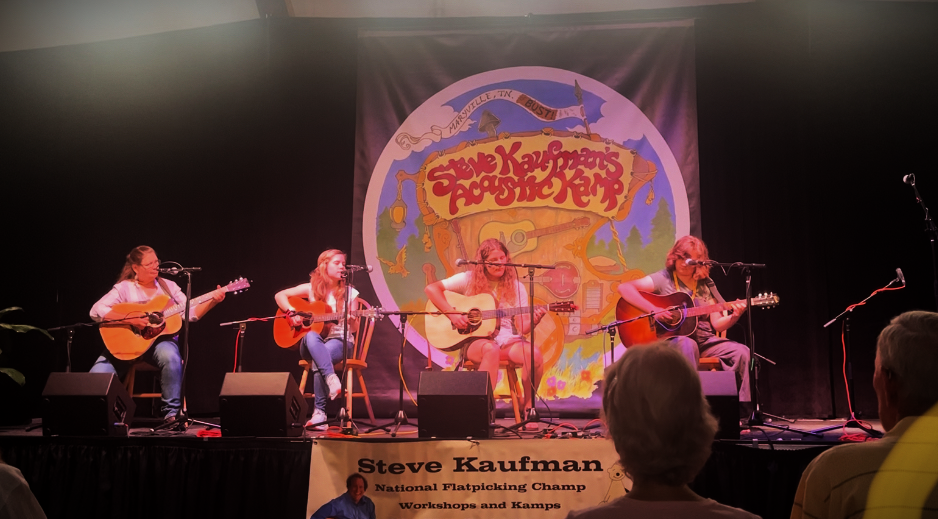 Jessica Lang onstage at Kaufman Kamp.07.23