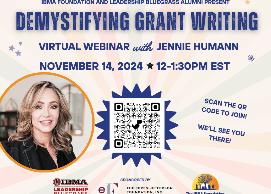 Demystifying grant writing webinar November 14