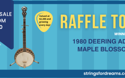 Strings for Dreams Bluegrass Raffle #5: April 1-30