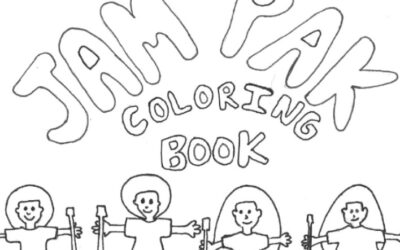 New bluegrass coloring book from Jam Pak Bluegrass