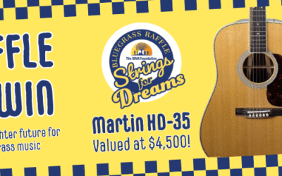 6th annual Strings for Dreams Bluegrass Raffle kicks off April 1, 2026